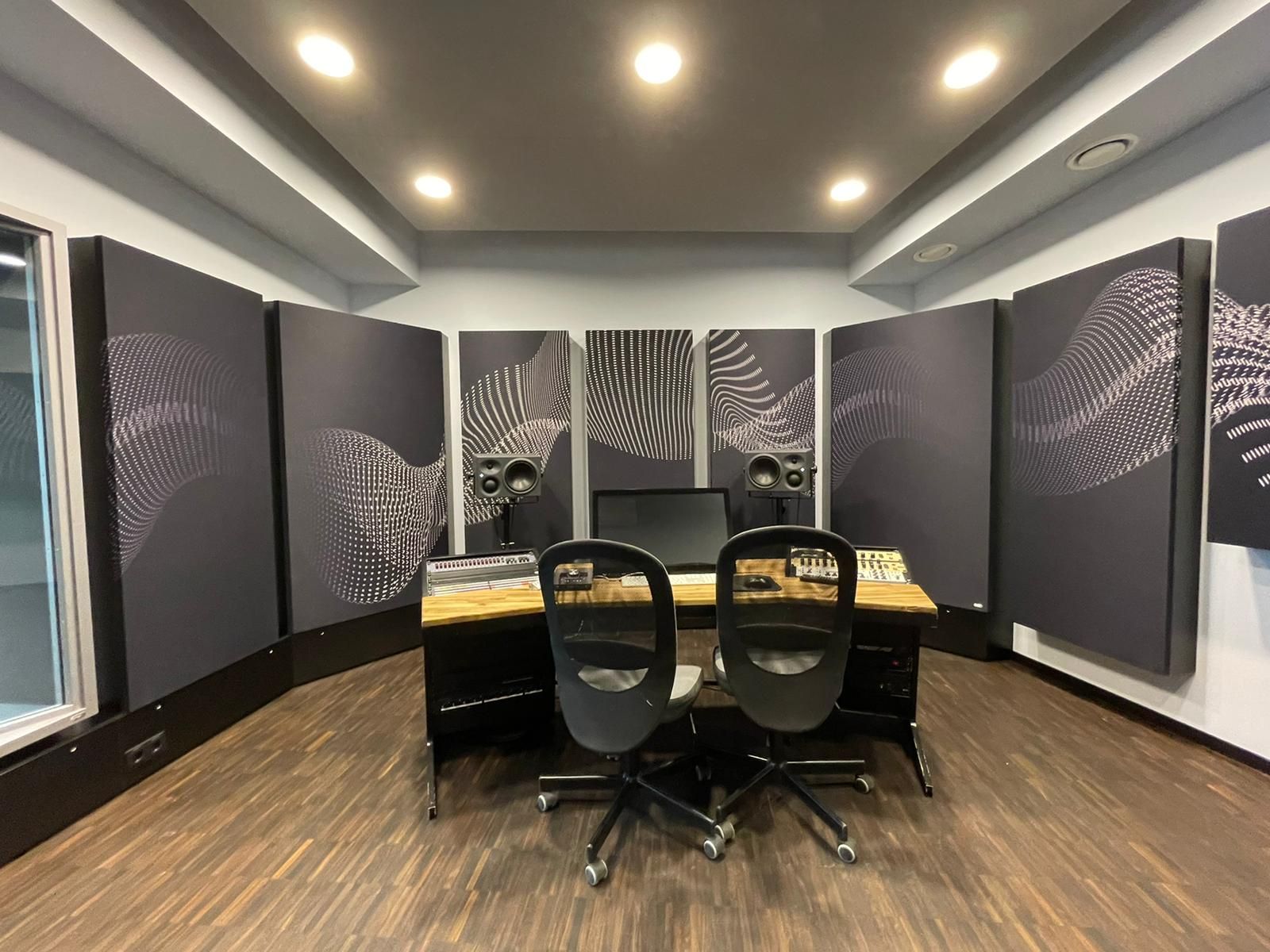 Tonstudio Akustikausbau