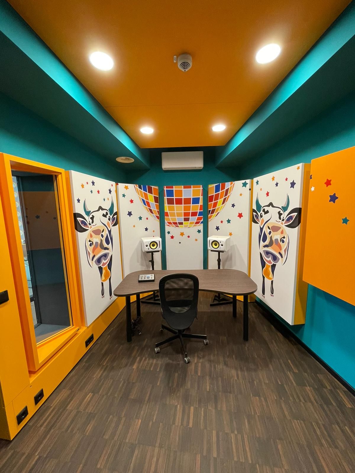 Tonstudio Akustikausbau