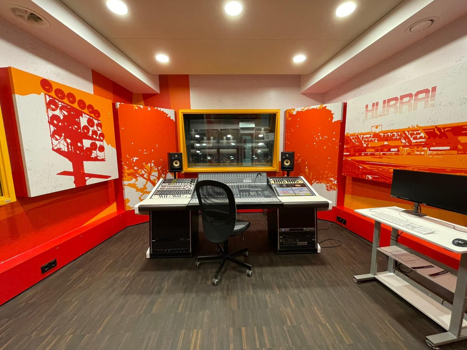 Tonstudio Akustikausbau