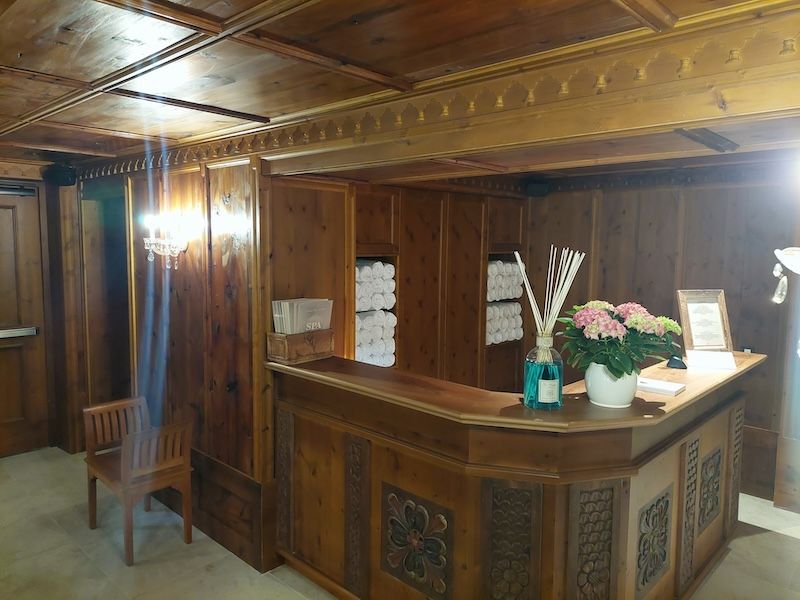 Rezeption im SPA Bereich